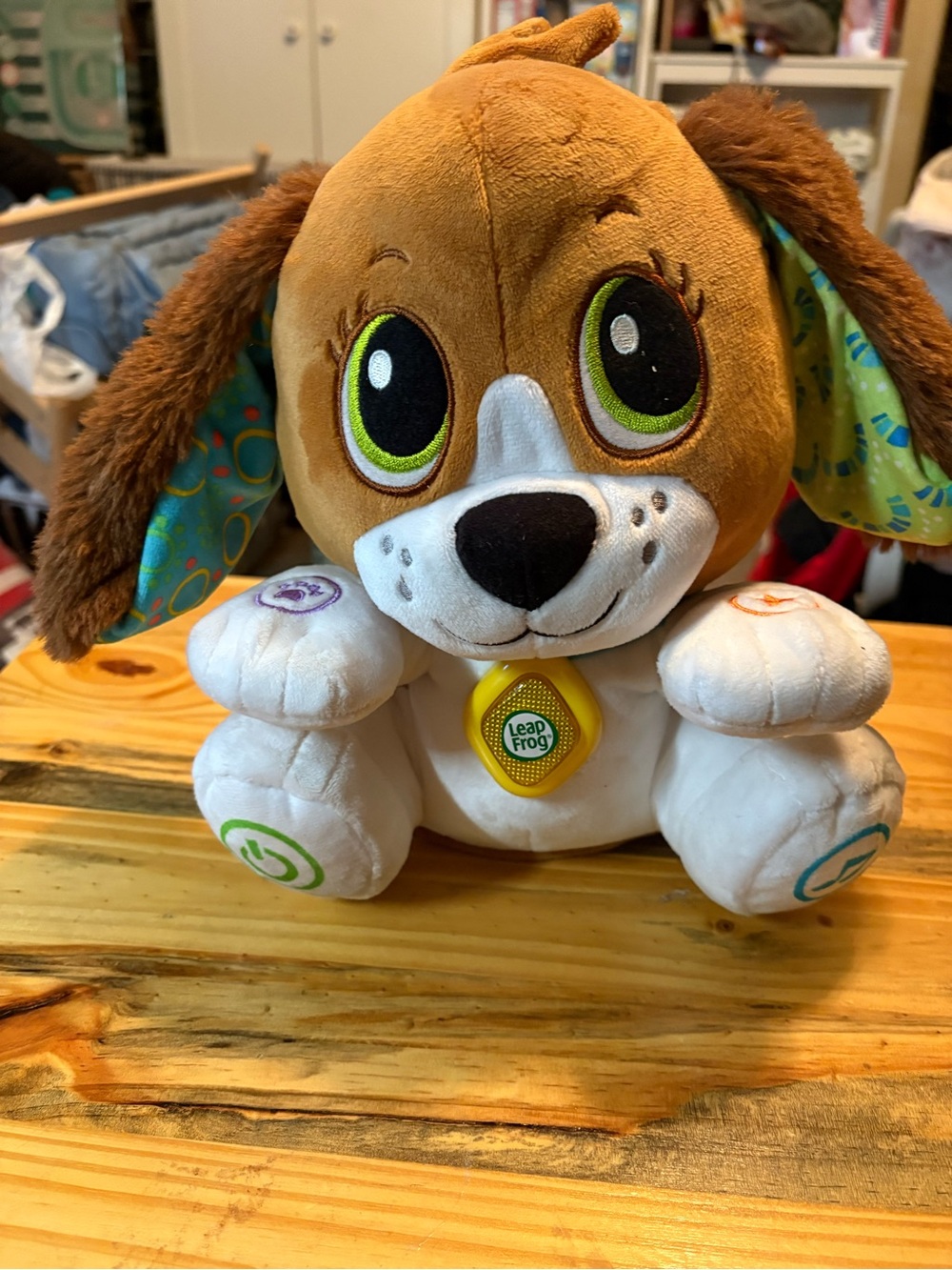 LeapFrog Interactive Plush Puppy - Brown & White